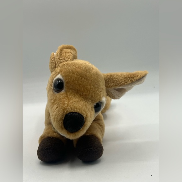 Miyoni Fawn Plush Realistic Baby Deer Stuffed Animal by Aurora 10" Lovey Plush - Picture 3 of 4